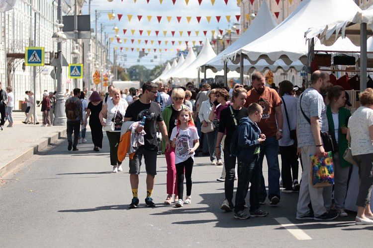 Ярмарка в рамках празднования Дня города Твери