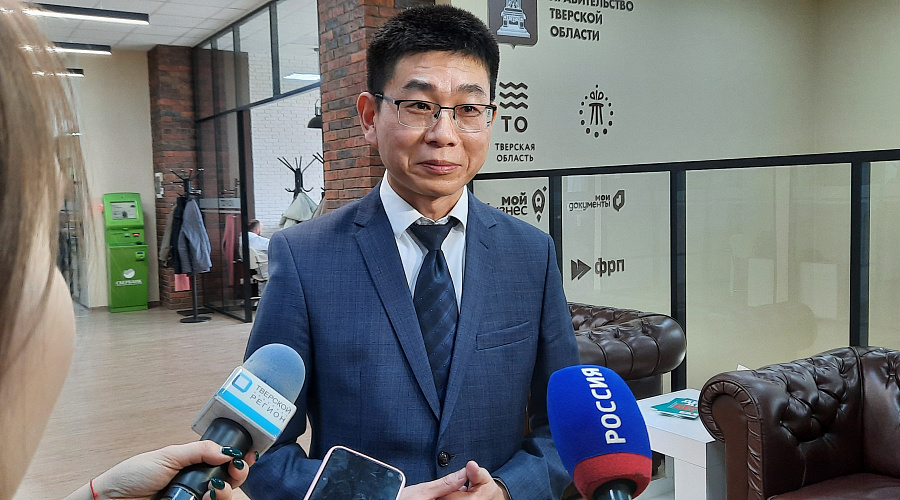 Тверь посетил глава торгово-экономического представительства провинции Цзянсу КНР в РФ и СНГ - фото 2